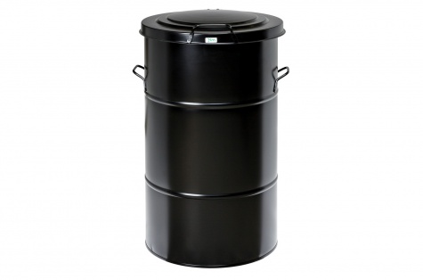 Atkritumu urna, 115 l, melna