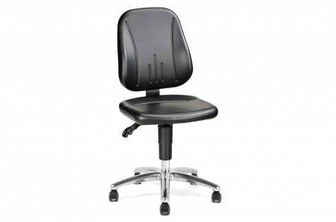 Darba krēsls Ergo 30 AL ESD, melns, mākslīga āda
