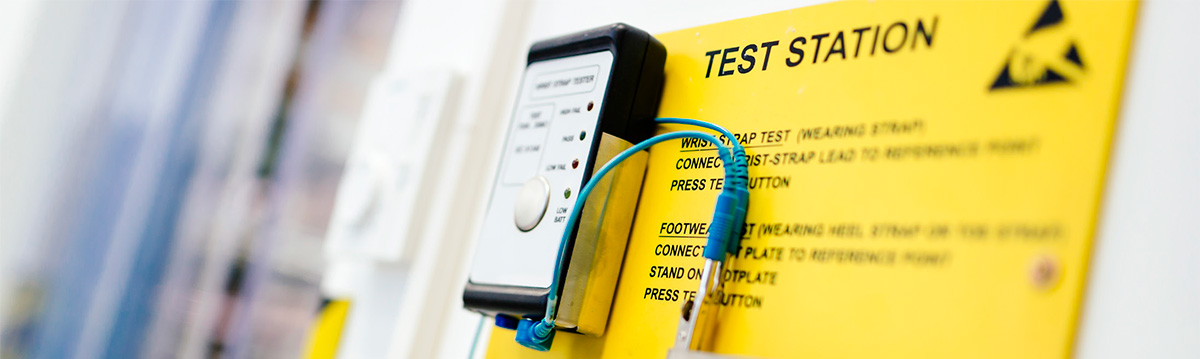 Testing Esd Environment ESD protection guarantees a safe working environment - elbest.ee