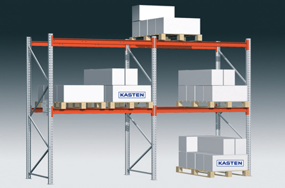 Pallet rack shelving