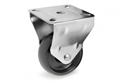 S32 fiksēts ritenītis ar platformu, Ø 50x19 mm