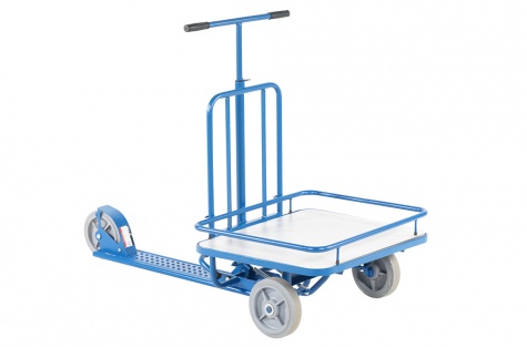 Platform scooter, blue