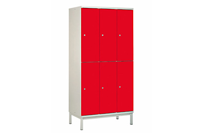 Locker two-level VK2, 6 doors, door 300 mm