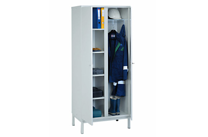 Tool/work cloth cabinet, two door, 600 x 532 x 1900 mm