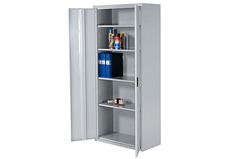 Шкаф металлический Stefan,  1800 x 800 x 400 мм, серый