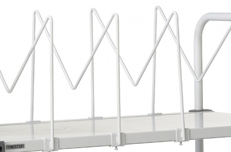 Low M-shaped divider hoop set