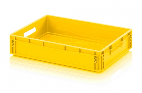 EURO-laokast, kollane, 600 x 400 x 120 mm 