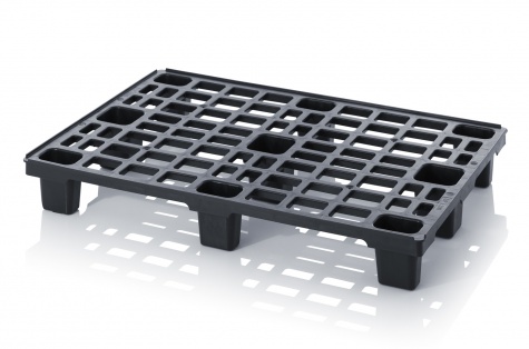 ESD lightweight pallet with retaining edge