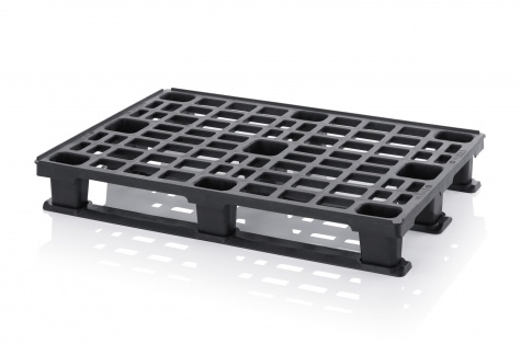 ESD lightweight pallets with retaining edge