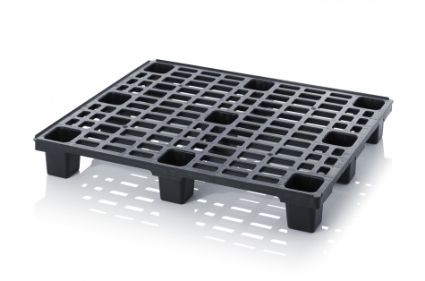 ESD lightweight pallet with retaining edge