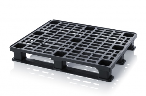 ESD lightweight pallets with retaining edge