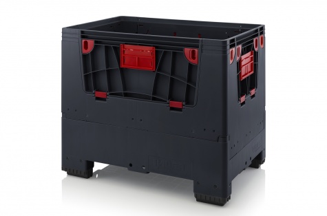 Saliekama ESD Big box-kaste, 1200 x 800 x 1000 mm