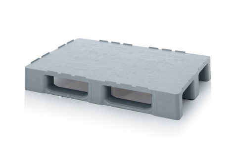 Cleanroom pallet with retaining edge