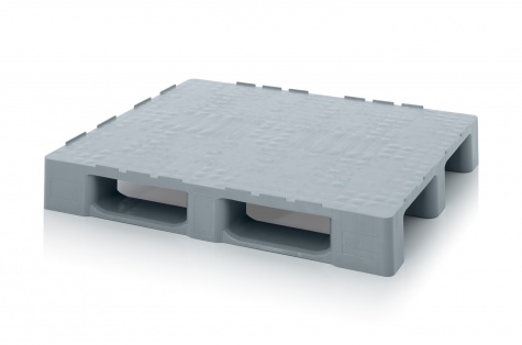 Cleanroom pallet with retaining edge