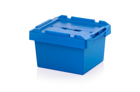 Reusable container with lid