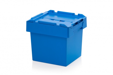 Reusable container with lid