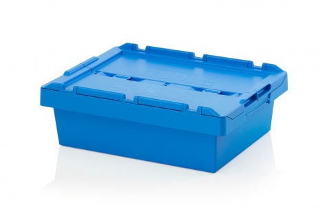 Reusable container with lid