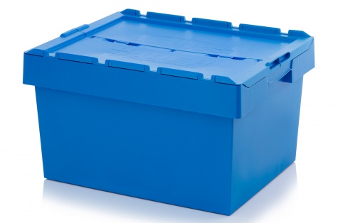 Reusable container with lid