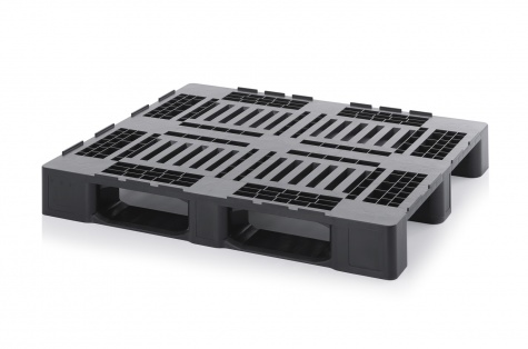 Medium pallets with retaining edge