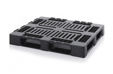 Medium pallets with retaining edge