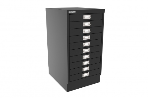Atvilktņu skapis Bisley MultiDrawer A3, 10 atvilktnes