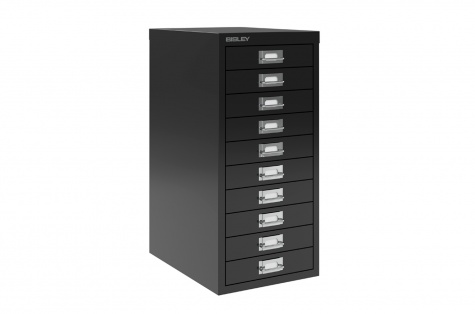 Atvilktņu skapis Bisley MultiDrawer 29, 10 atvilktnes