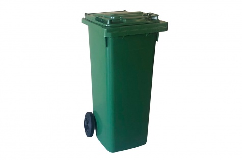 Atkritumu konteiners 140 l, zaļš