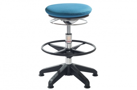 Taburete Pilates AIR Octopus, zils audums