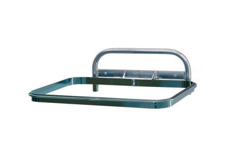 Wall-mounted garbage bag holder, 125l, without lid