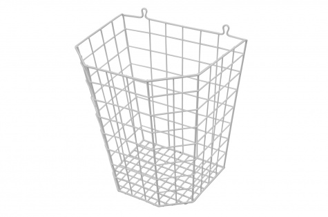 Wall-mounted wastebasket