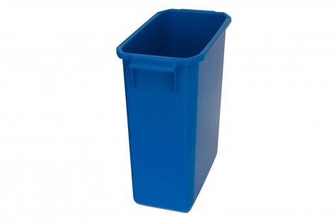 Atkritumu šķirošanas konteiners, 60l, zils