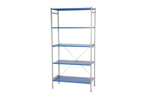 Põhisektsioon, 5 riiulit, 500 x 1025 x 2000 mm