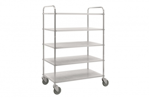 Light shelf trolley