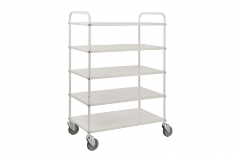 Light shelf trolley