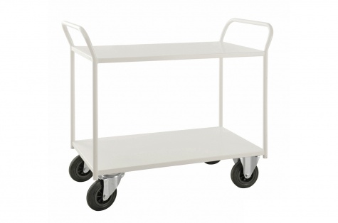 Shelf trolley 2 levels, fully welded