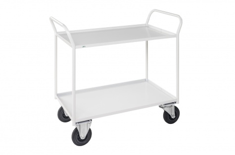 Shelf trolley 2 levels, fully welded