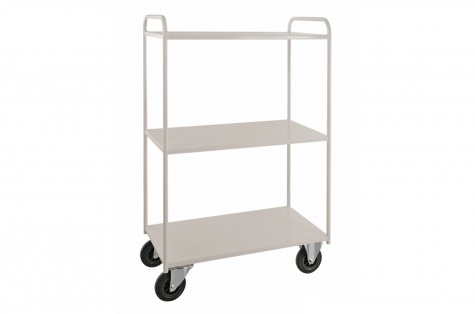 Shelf trolley 3 levels, fully welded