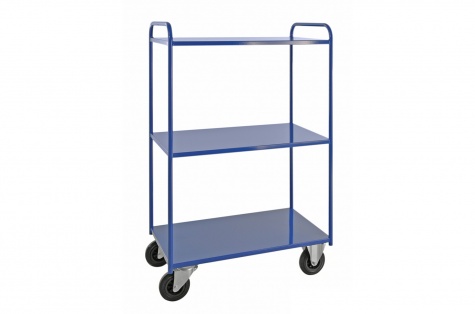 Shelf trolley 3 levels, fully welded