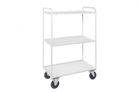 Shelf trolley 3 levels, fully welded