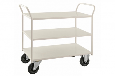 Shelf trolley 3 levels, fully welded