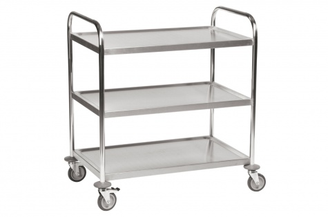 Stainless steel trolleys