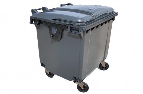 Garbage container 1100 l, gray