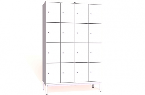 Storage cabinet LK4, 16 doors, door 300 mm