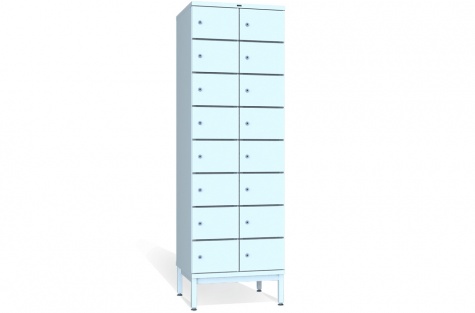 Storage cabinet LK8, 16 doors, door 300 mm