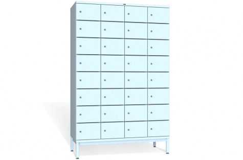 Storage cabinet LK8, 32 doors, door 300 mm