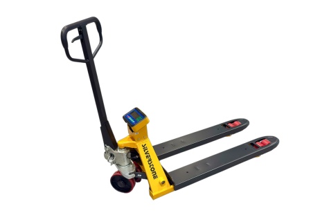 Hand pallet truck with scale, 1150 mm, 2000kg