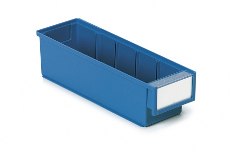 Shelf bin 92x300x82 Blue