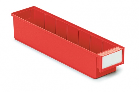 Shelf bin 92x400x82 Red