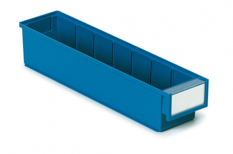 Shelf bin 92x400x82 Blue