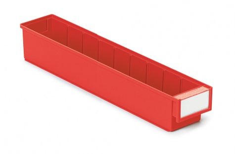 Shelf bin 92x500x82 Red